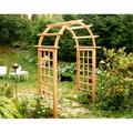 Creekvine Design Cedar Arched Arbor - 72 in. Opening EY72ARCVD